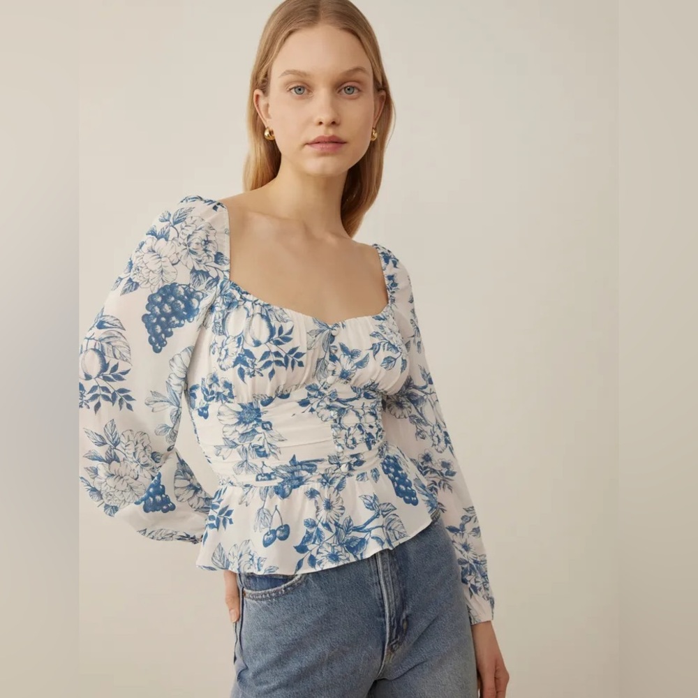 Reformation Cooper Top in Corsica